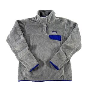 Patagonia Re-Tool Snap-T Fleece Sweatshirt Women's Medium Purple/Grey Outdoors